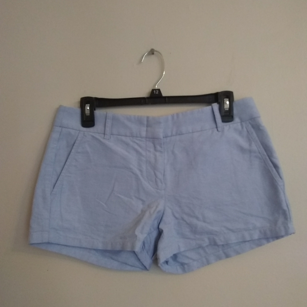 J.Crew light blue cotton shorts